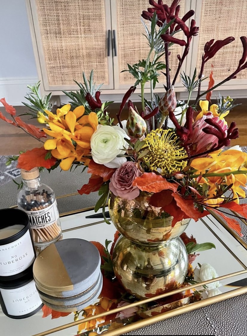 Custom floral arrangement by Flower Fleurt